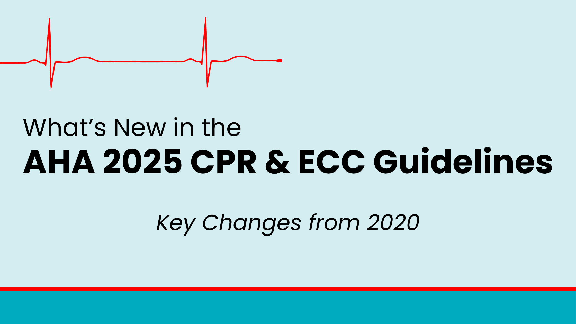 The 2025 AHA CPR and ECC Guidelines cover